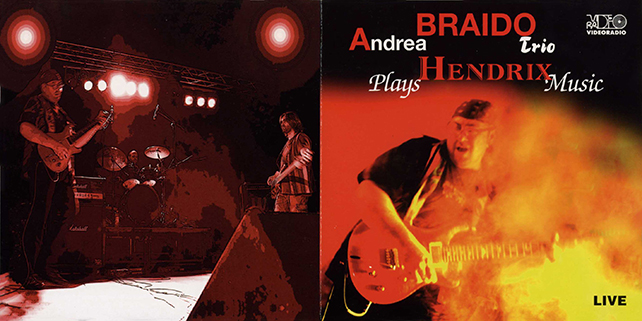 Andrea Braido Trio CD Plays Hendrix Music cover out